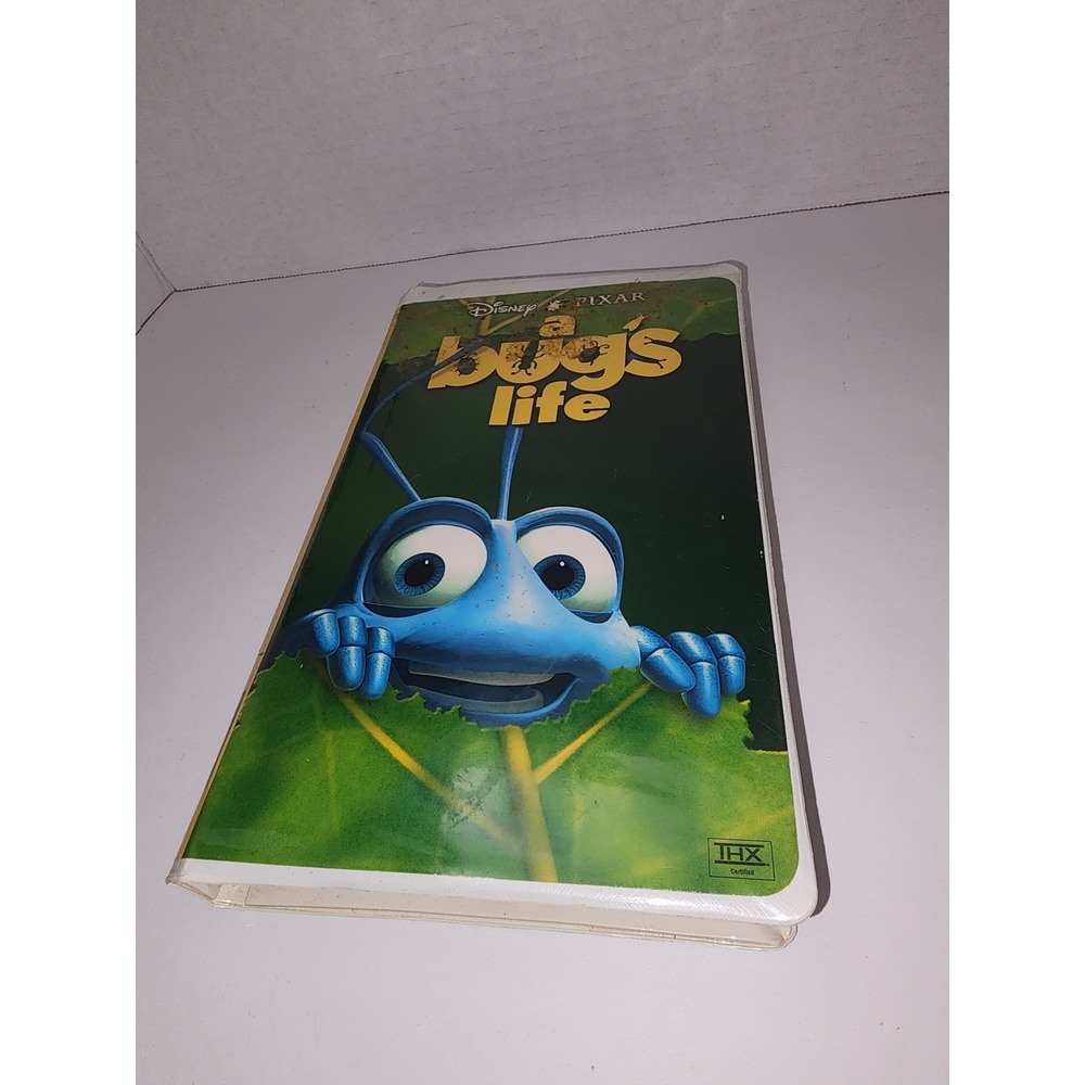 Disney's Pixar A Bug's Life VHS Movie Cassette Clamshell